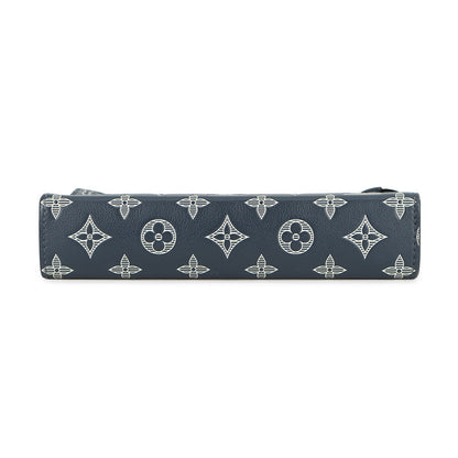 LOUIS VUITTON Gaston Wearable Wallet NavyM83384 Monogram Shadow