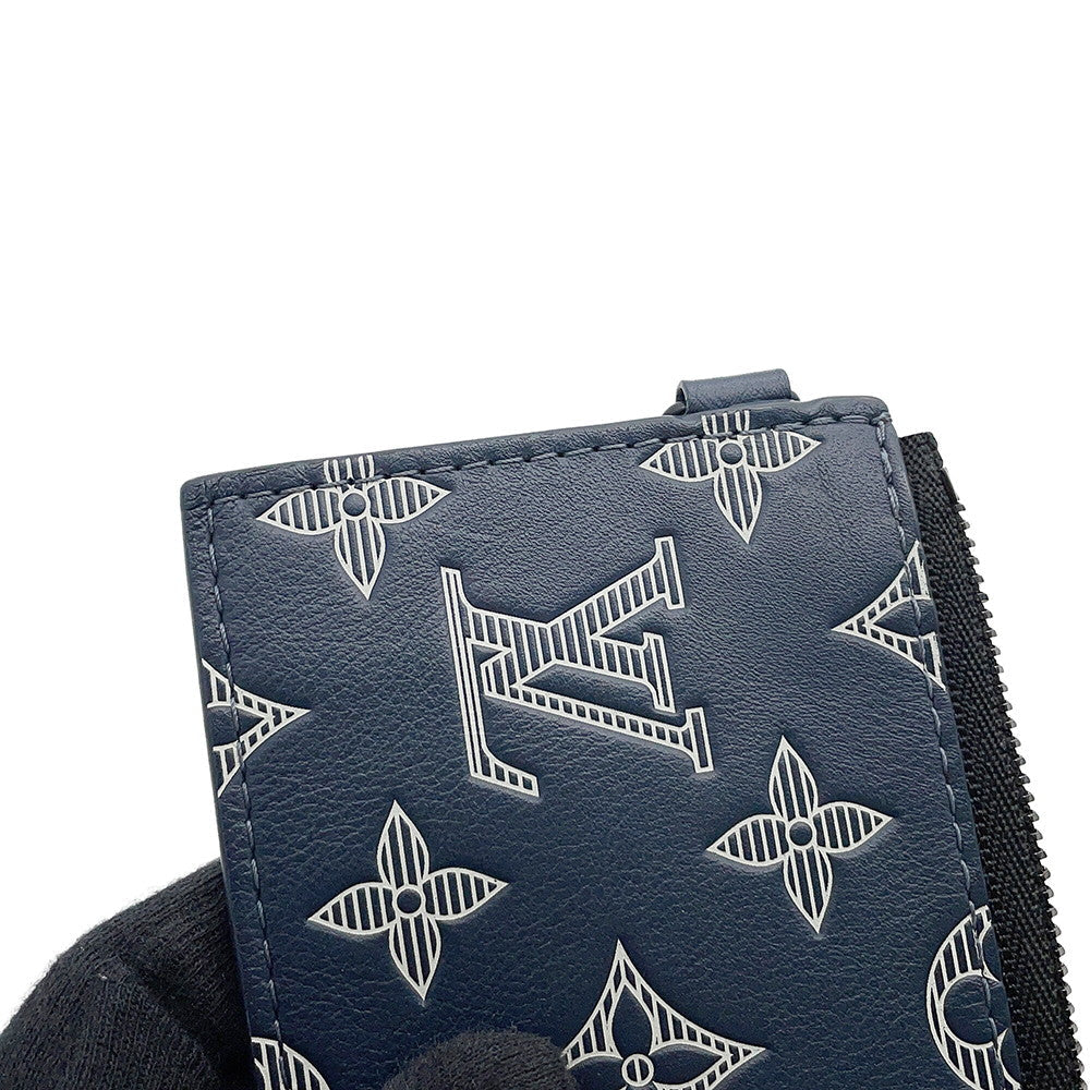 LOUIS VUITTON Gaston Wearable Wallet NavyM83384 Monogram Shadow