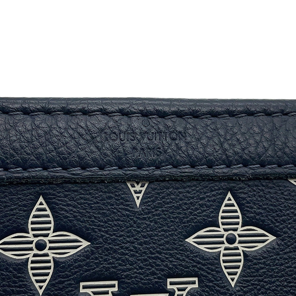 LOUIS VUITTON Gaston Wearable Wallet NavyM83384 Monogram Shadow