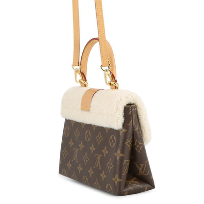 LOUIS VUITTON Locky BrownM46318 Monogram Mouton Size BB
