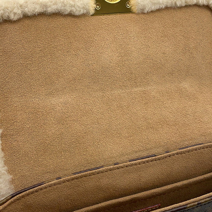 LOUIS VUITTON Locky BrownM46318 Monogram Mouton Size BB