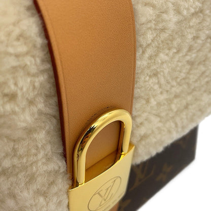 LOUIS VUITTON Locky BrownM46318 Monogram Mouton Size BB