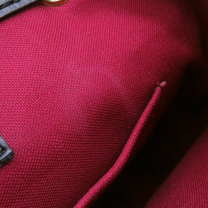 LOUIS VUITTON Montsouris NM RedM45516 Monogram colored leather Size BB