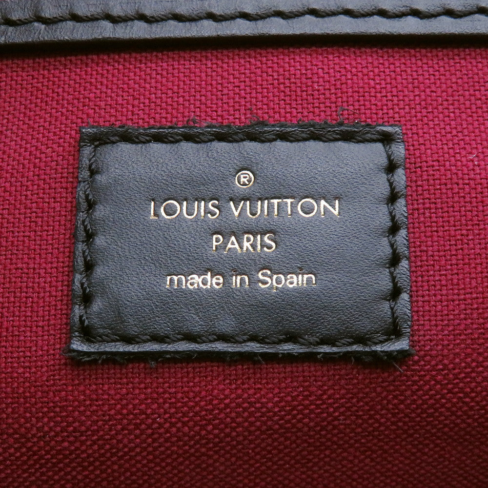 LOUIS VUITTON Montsouris NM RedM45516 Monogram colored leather Size BB