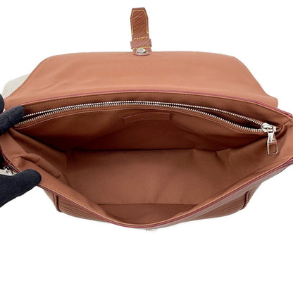 LOUIS VUITTON Montsouris Messenger BrownM23097 Epi XL Calf Leather