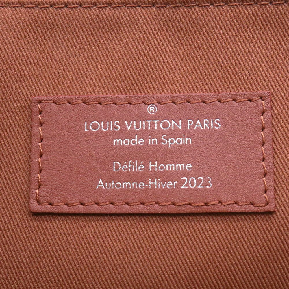 LOUIS VUITTON Montsouris Messenger BrownM23097 Epi XL Calf Leather