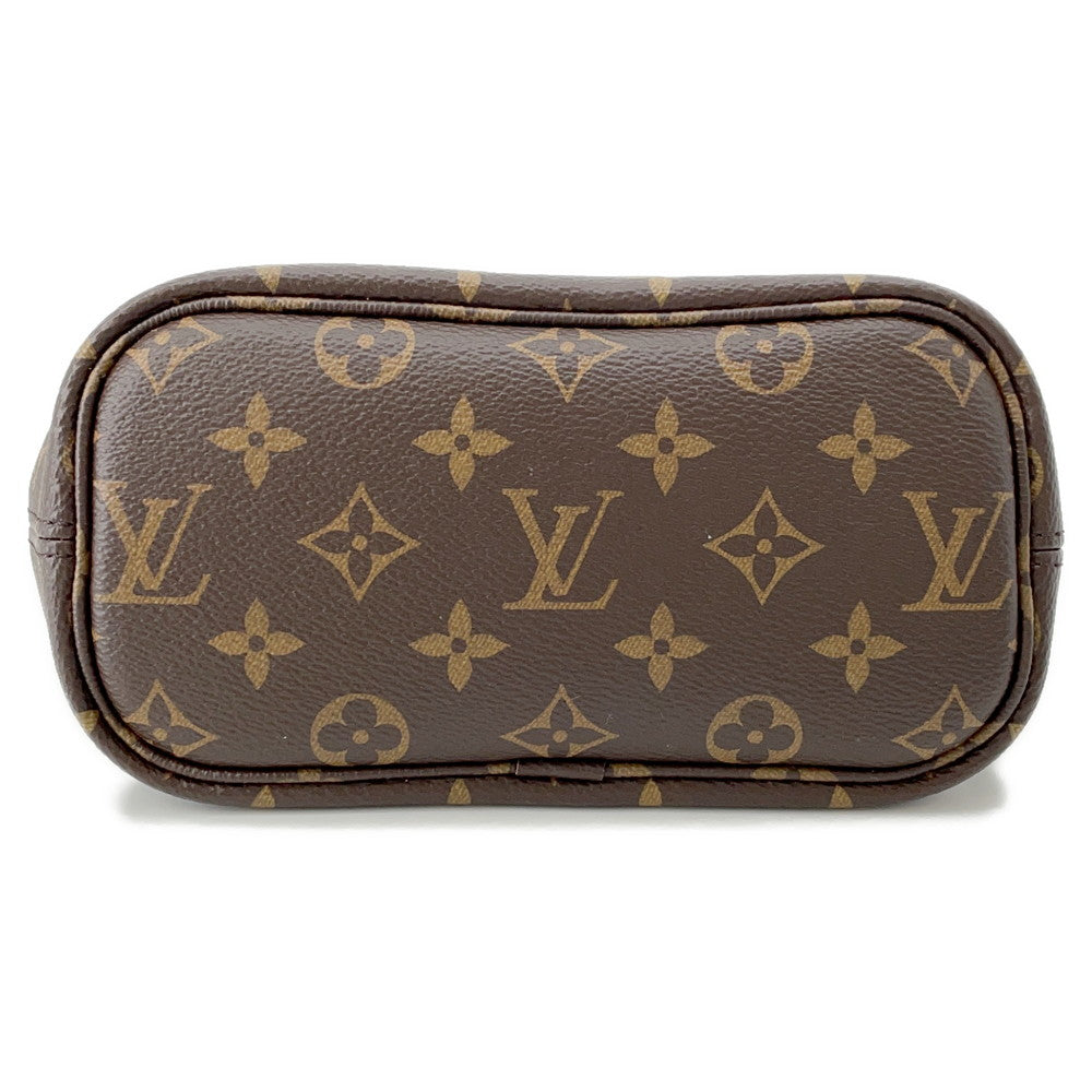 LOUIS VUITTON Neverfull・Inside Out NoirM12099 Monogram Grain Leather Size BB