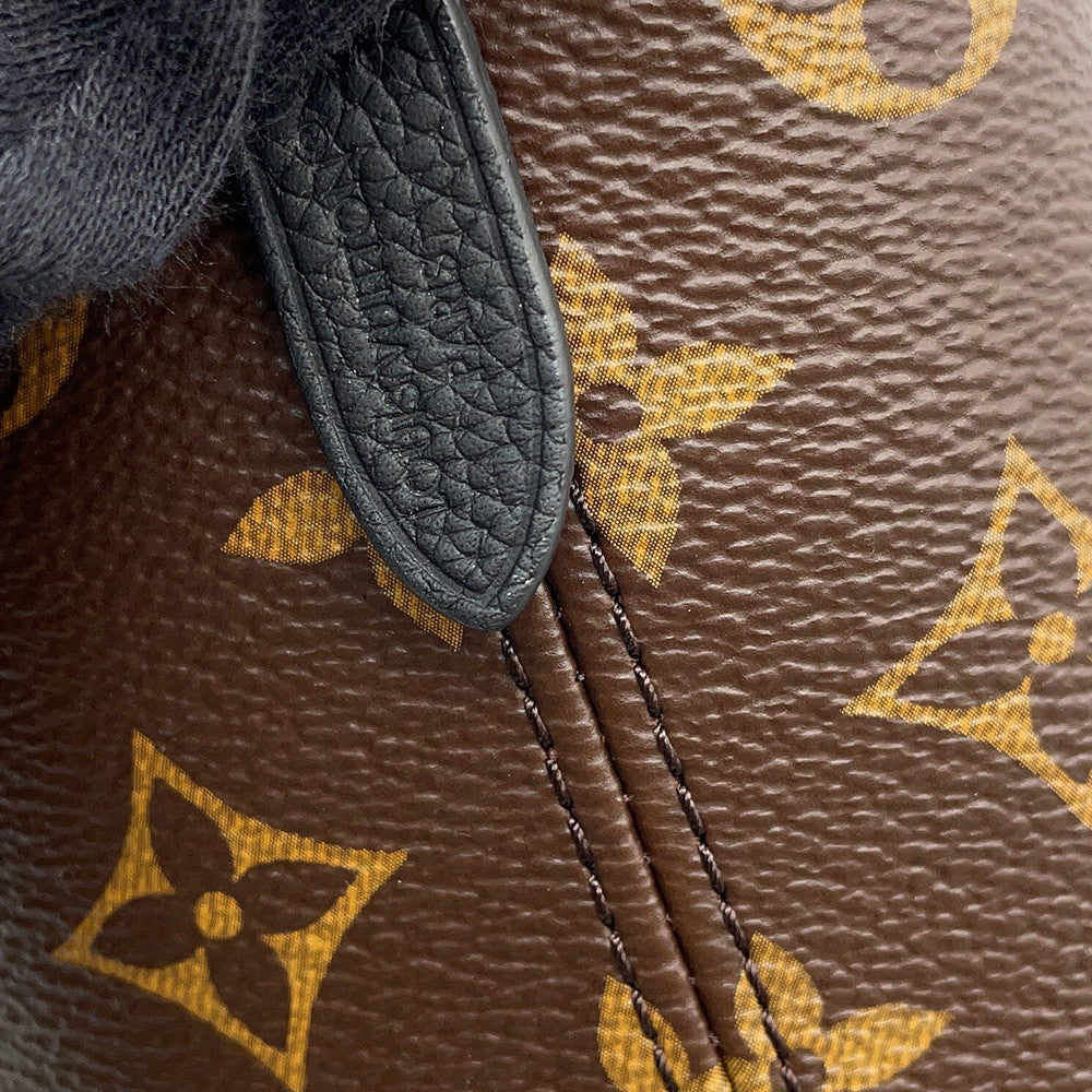 LOUIS VUITTON Neverfull・Inside Out NoirM12099 Monogram Grain Leather Size BB