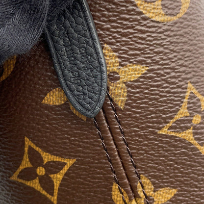 LOUIS VUITTON Neverfull・Inside Out NoirM12099 Monogram Grain Leather Size BB