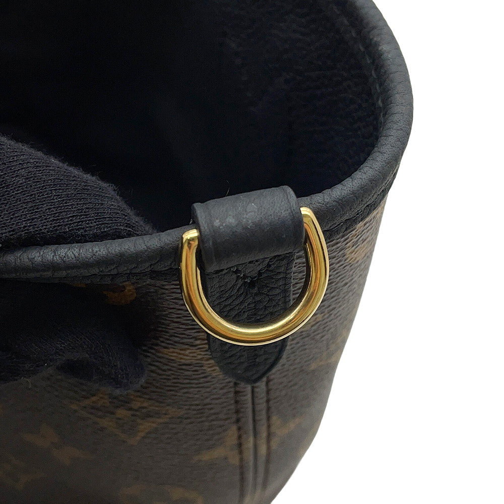 LOUIS VUITTON Neverfull・Inside Out NoirM12099 Monogram Grain Leather Size BB