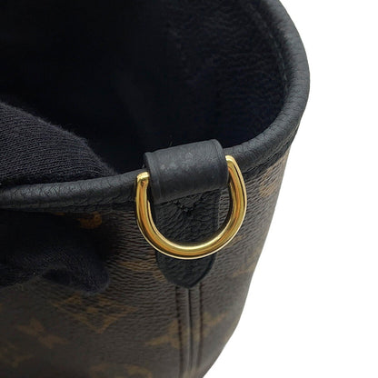 LOUIS VUITTON Neverfull・Inside Out NoirM12099 Monogram Grain Leather Size BB