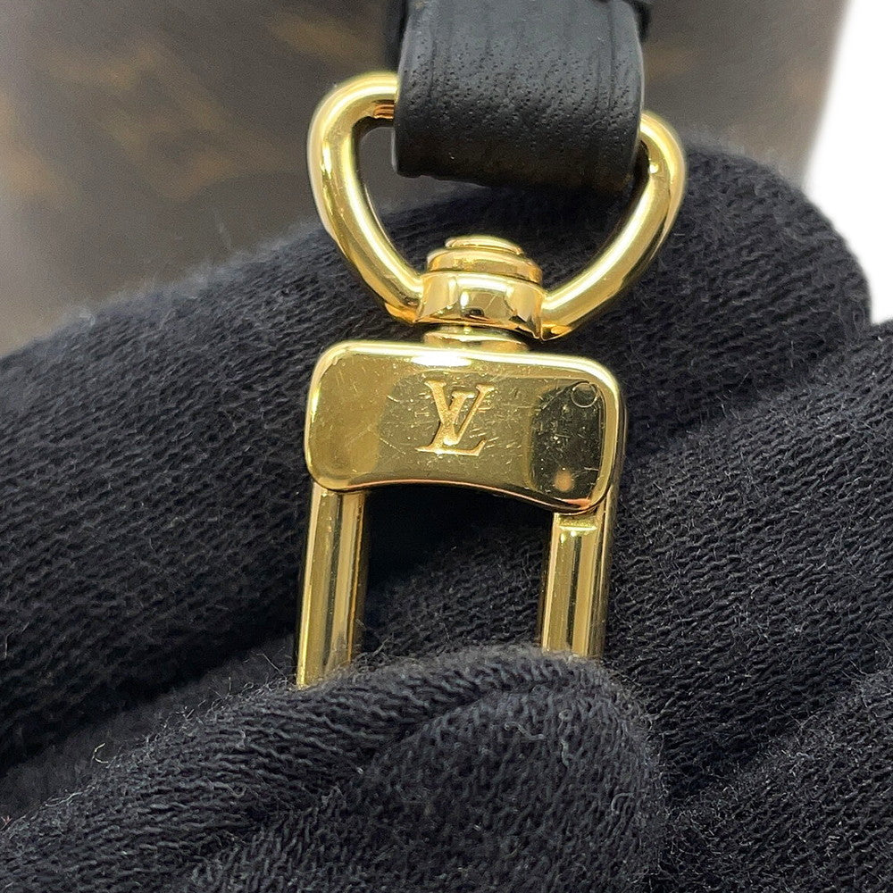 LOUIS VUITTON Neverfull・Inside Out NoirM12099 Monogram Grain Leather Size BB