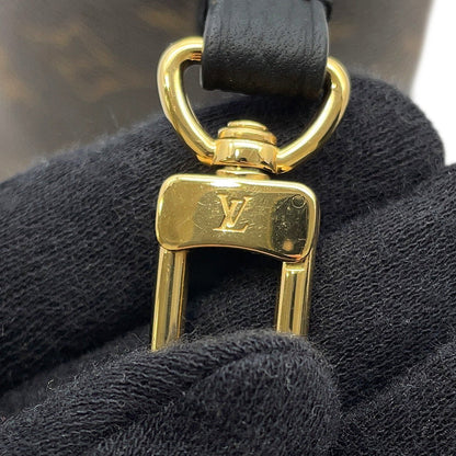 LOUIS VUITTON Neverfull・Inside Out NoirM12099 Monogram Grain Leather Size BB