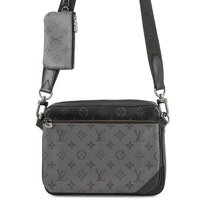 LOUIS VUITTON Trio Messenger NoirM69443 Monogram Eclipse Monogram Eclipse Reverse