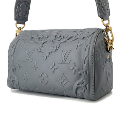 LOUIS VUITTON City・Keepall dark shadow grayM21835 Monogram Calf Leather