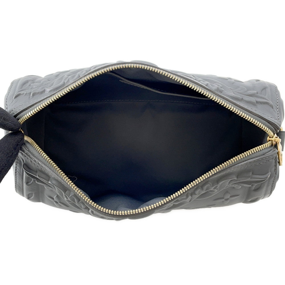LOUIS VUITTON City・Keepall dark shadow grayM21835 Monogram Calf Leather