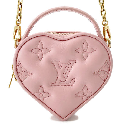 LOUIS VUITTON Pop My Heart Pouch PinkM82526 Monogram Leather