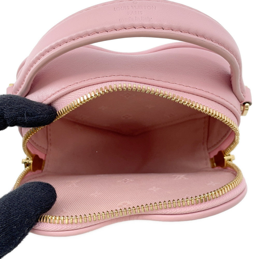 LOUIS VUITTON Pop My Heart Pouch PinkM82526 Monogram Leather