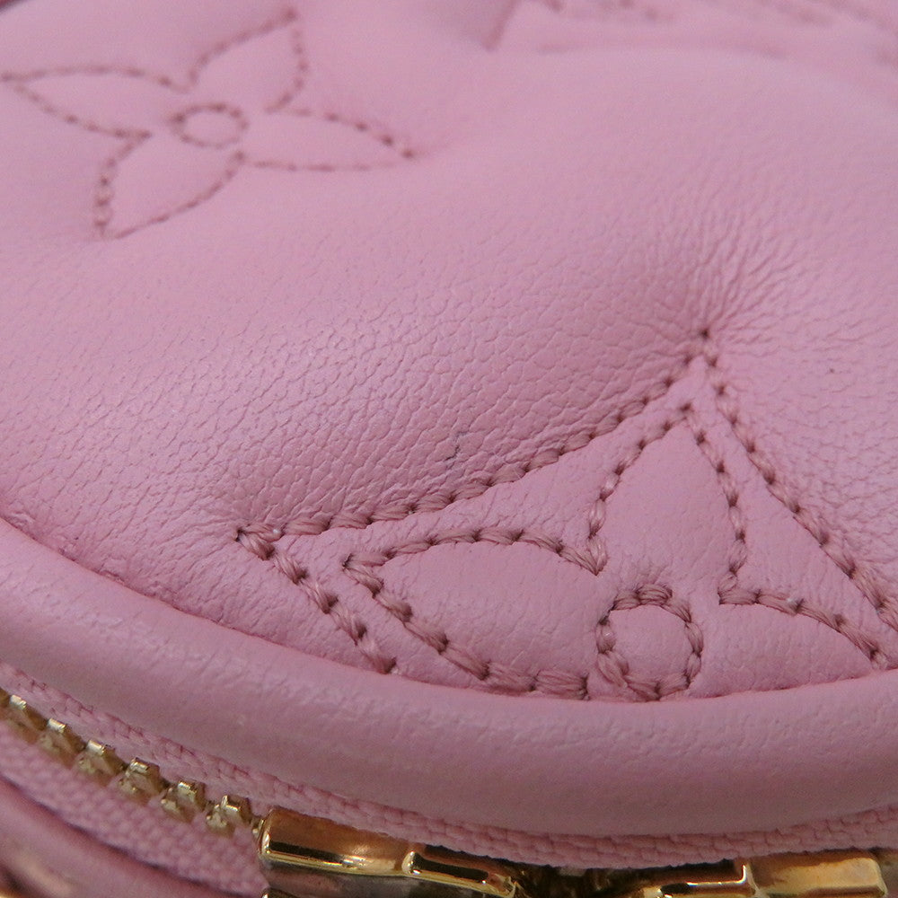 LOUIS VUITTON Pop My Heart Pouch PinkM82526 Monogram Leather