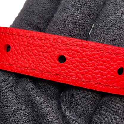 LOUIS VUITTON LVxYK Onthego Rouge/WhiteM46412 Monogram Empreinte Leather Infinity Dot Size PM