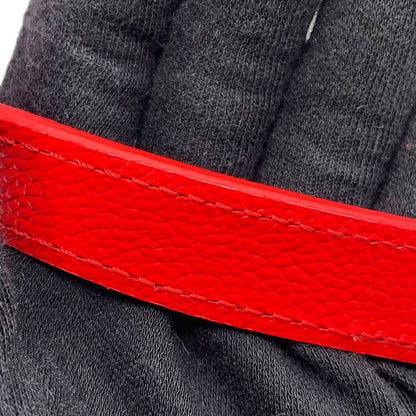LOUIS VUITTON LVxYK Onthego Rouge/WhiteM46412 Monogram Empreinte Leather Infinity Dot Size PM