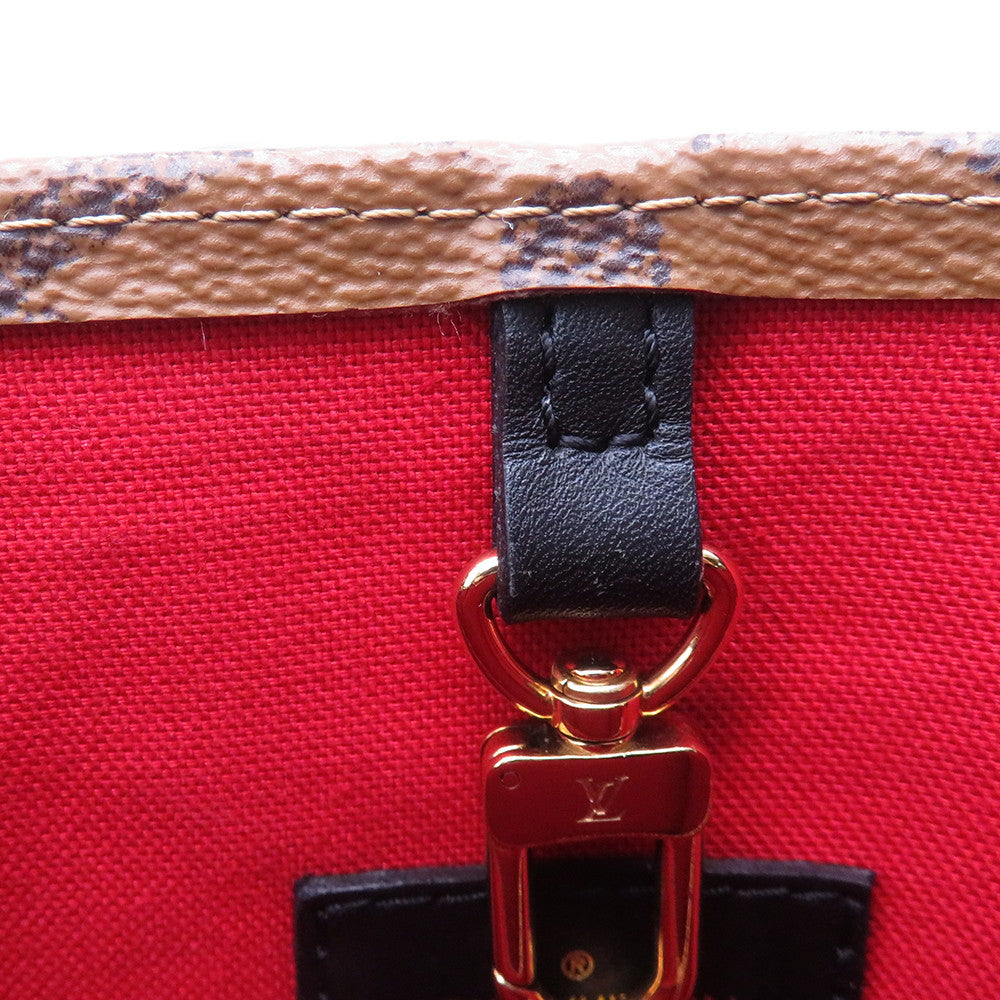 LOUIS VUITTON Onthego RedM45321 Monogram Monogram Reverse Canvas Monogram Giant Size MM