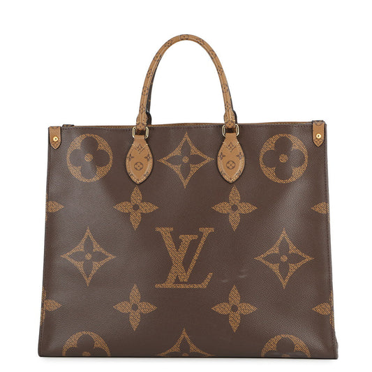 LOUIS VUITTON Onthego RedM44576 Monogram Monogram Reverse Canvas Monogram Giant Size GM