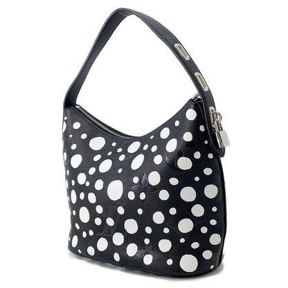 LOUIS VUITTON LVxYK Marshmallow Blanc/NoirM46391 Monogram Empreinte Leather Infinity Dot Size PM