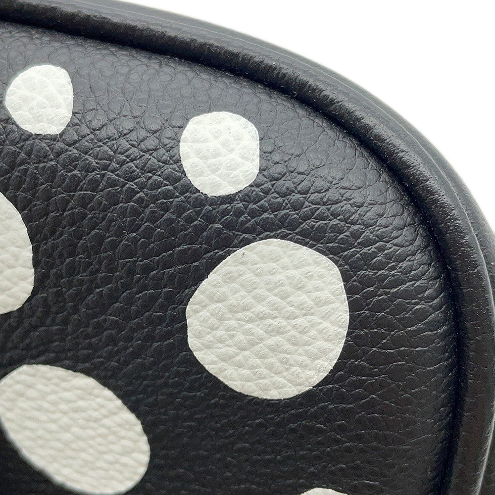 LOUIS VUITTON LVxYK Marshmallow Blanc/NoirM46391 Monogram Empreinte Leather Infinity Dot Size PM