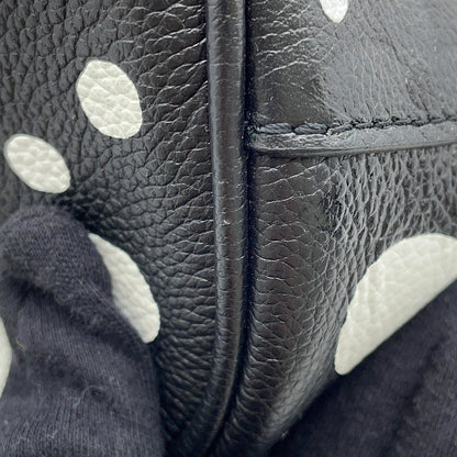 LOUIS VUITTON LVxYK Marshmallow Blanc/NoirM46391 Monogram Empreinte Leather Infinity Dot Size PM