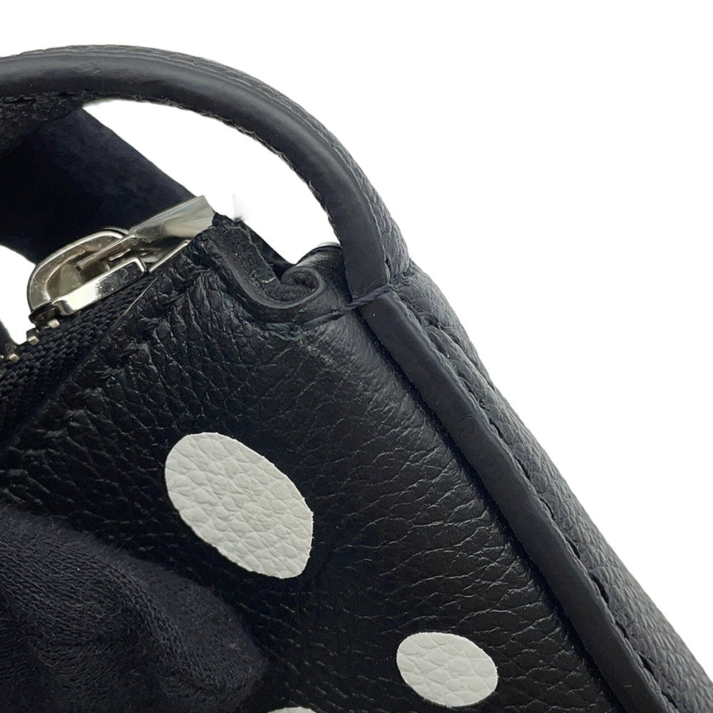 LOUIS VUITTON LVxYK Marshmallow Blanc/NoirM46391 Monogram Empreinte Leather Infinity Dot Size PM