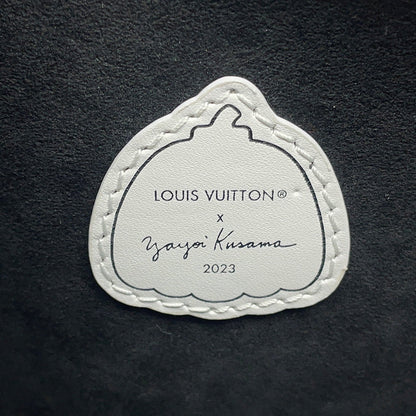 LOUIS VUITTON LVxYK Marshmallow Blanc/NoirM46391 Monogram Empreinte Leather Infinity Dot Size PM