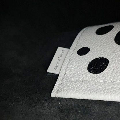 LOUIS VUITTON LVxYK Marshmallow Blanc/NoirM46391 Monogram Empreinte Leather Infinity Dot Size PM
