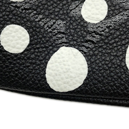 LOUIS VUITTON LV × YK Neverfull Noir/BlancM46390 Monogram Empreinte Leather Infinity Dot Size MM