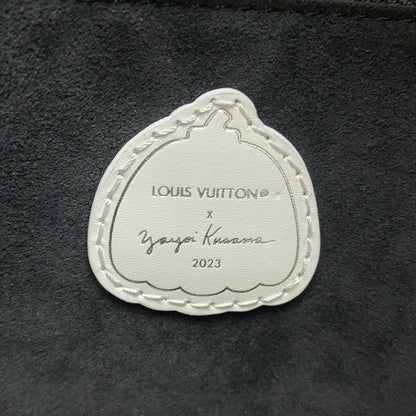 LOUIS VUITTON LV × YK Neverfull Noir/BlancM46390 Monogram Empreinte Leather Infinity Dot Size MM