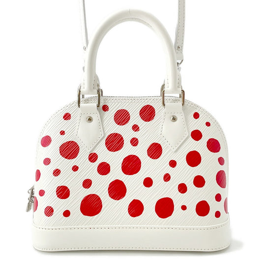 LOUIS VUITTON LVxYK Alma Blanc/RougeM21712 Epi Leather Infinity Dot Size BB