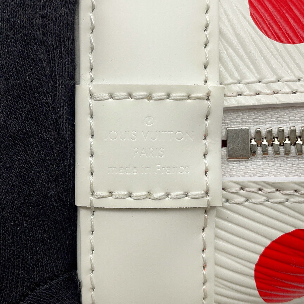 LOUIS VUITTON LVxYK Alma Blanc/RougeM21712 Epi Leather Infinity Dot Size BB
