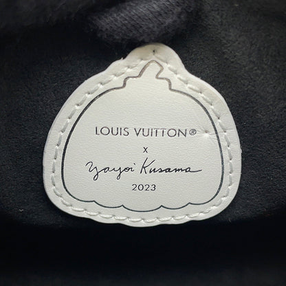 LOUIS VUITTON LV × YK Nano Speedy Black/WhiteM81910 Monogram Empreinte Leather Infinity Dot Size Nano