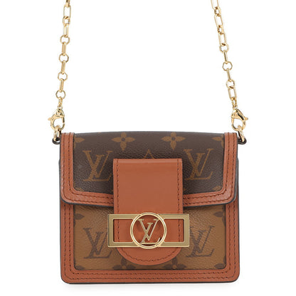 LOUIS VUITTON Pico Dauphine NoirM82749 Monogram Monogram Reverse Canvas