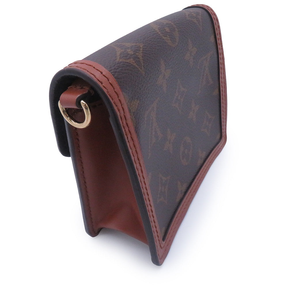 LOUIS VUITTON Pico Dauphine NoirM82749 Monogram Monogram Reverse Canvas