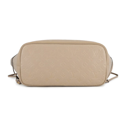 LOUIS VUITTON Neverfull TourterelleM45686 Monogram Empreinte Leather Size MM