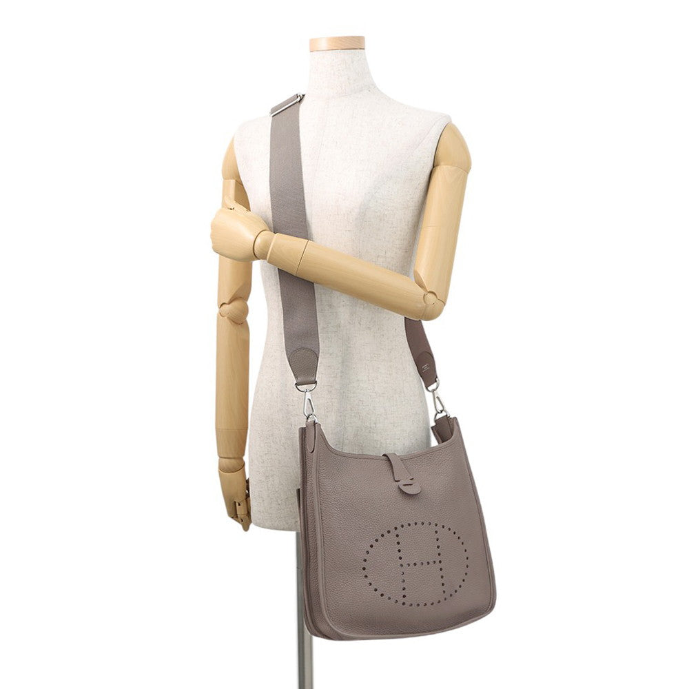 HERMES Evelyne 3 Etain Taurillon Clemence Size PM
