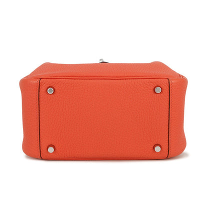 HERMES Lindy Rose texas Taurillon Clemence Size Mini