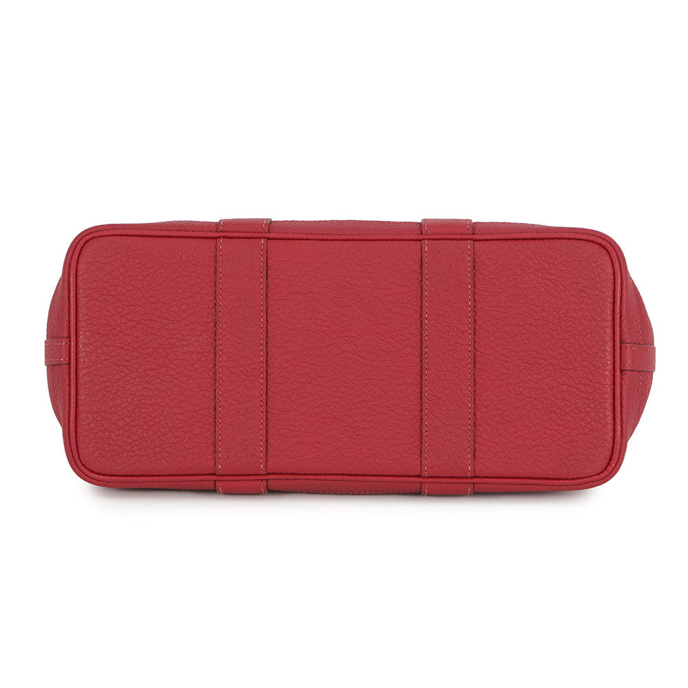HERMES Garden Party Ruby Negonda Leather Size TPM