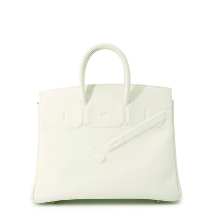 HERMES Birkin Shadow mushroom Swift Leather Size 25