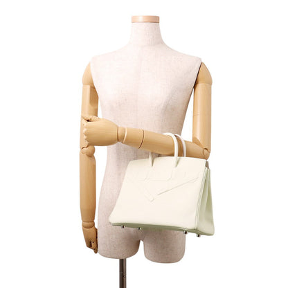 HERMES Birkin Shadow mushroom Swift Leather Size 25