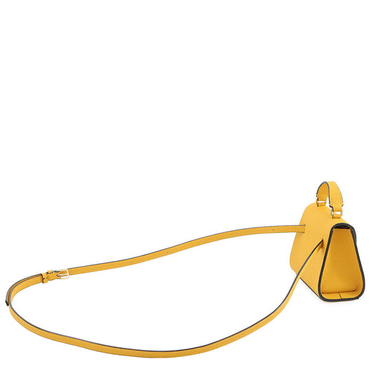 Valextra Valextra Iside Belt Crossbody Bag Sunshine YellowSGES0061028LOCPL99JS Soft Calf Leather Size micro