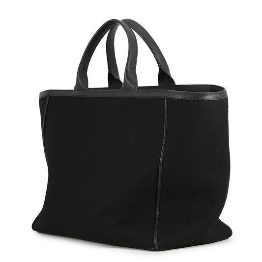 Valextra Valextra Soft Tote Bag BlackWBNL0006743TRL99NNVMBA Felt Leather Size Large