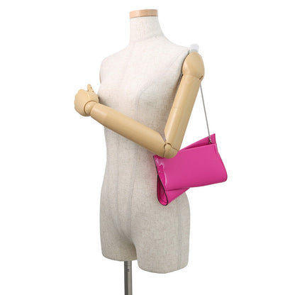 Christian Louboutin Rubit Twist ChainBag Pink Patent Leather Size Small