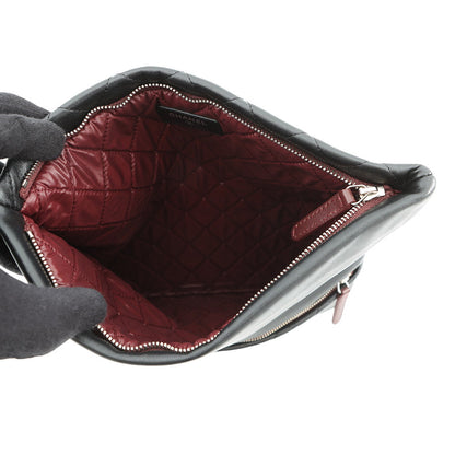 CHANEL Matelasse Clutch Bag BlackA69391 Lambskin
